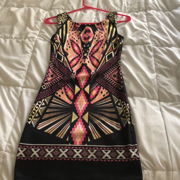 Printed party dress - Picture 2 of 2